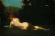 Jean-Jacques Henner Reclining Nude, Sweden oil painting artist